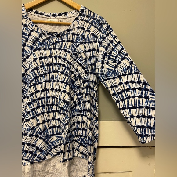 Prairie Cotton Tue-Dyed Tunic Tee - Picture 8 of 10